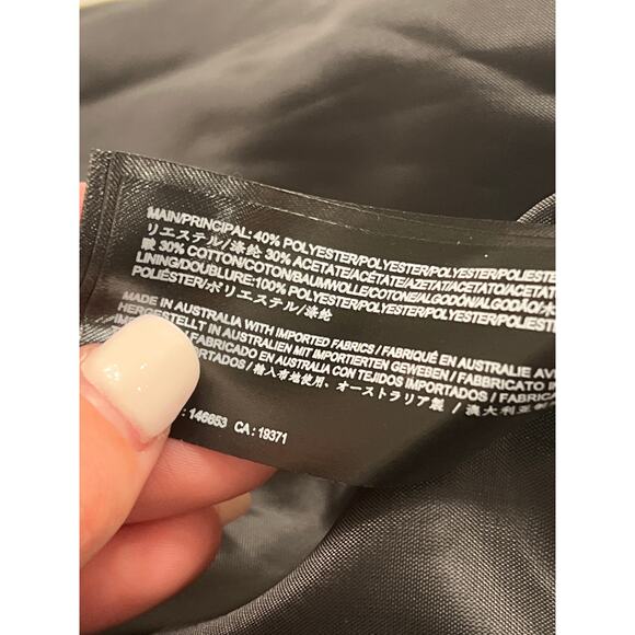 TY-LR Metallic Copper Lane Gold Evening Dress Gown NWT Detachable Cape size XXS - Picture 8 of 9